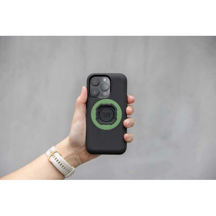QUADLOCK MAG UYUMLU TELEFON KILIFI HALKASI YEŞİL
