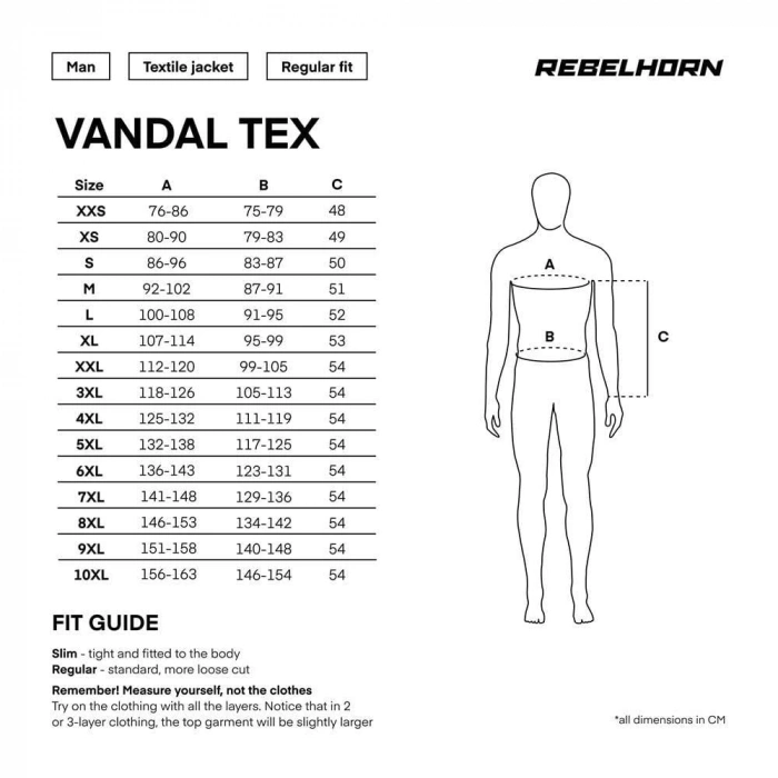 Rebelhorn Vandal Motosiklet Montu - Siyah