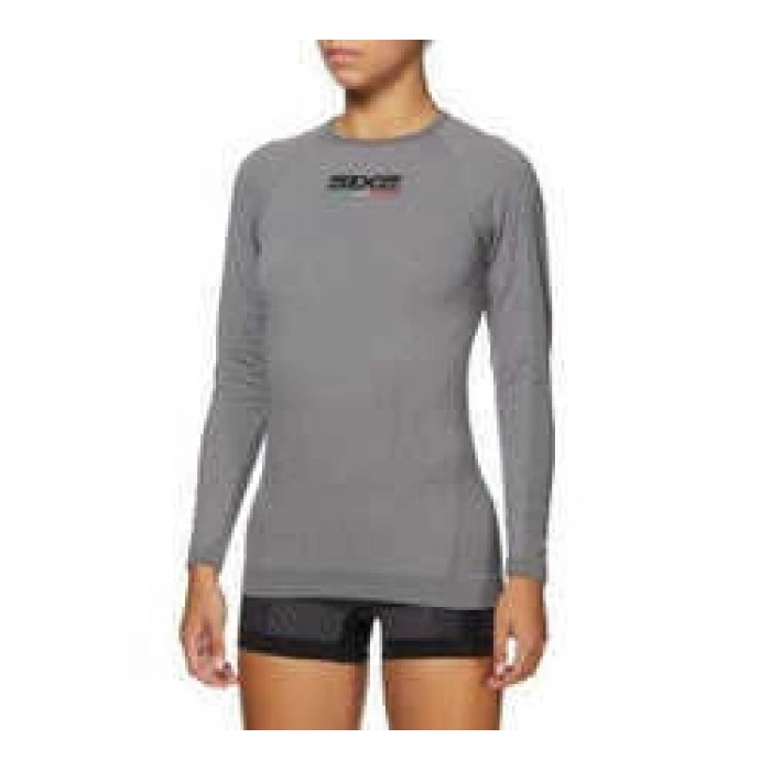 SIX2 TS2 4 MEVSİM TERMAL UZUN KOLLU T-SHIRT KOYU GRİ