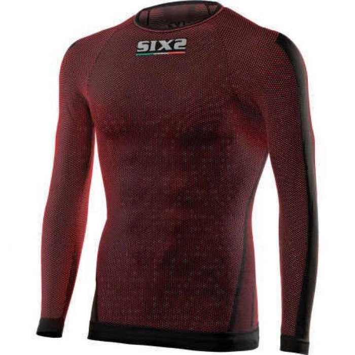 SIX2 TS2 4 MEVSİM TERMAL UZUN KOLLU T-SHIRT KOYU KIRMIZI