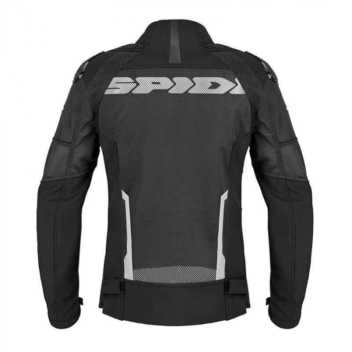 SPIDI RACE WARRIOR 2 NET LADY YAZLIK CEKET SİYAH BEYAZ