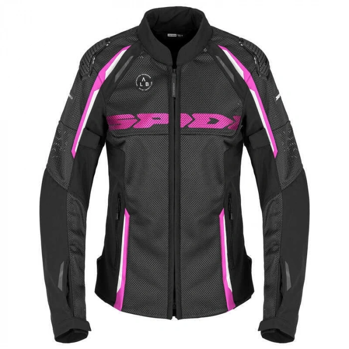 SPIDI RACE WARRIOR 2 NET LADY YAZLIK CEKET SİYAH FUŞYA