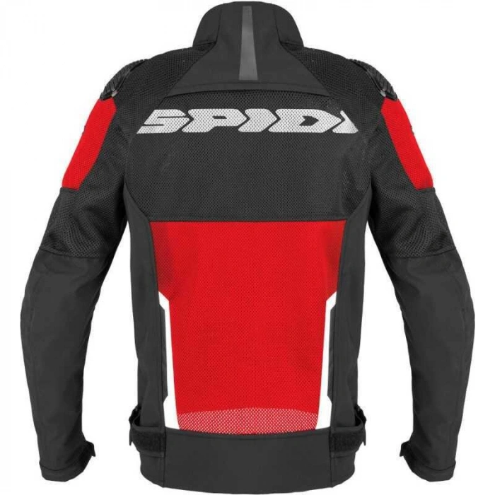 SPIDI RACE WARRIOR 2 NET YAZLIK CEKET SİYAH KIRMIZI