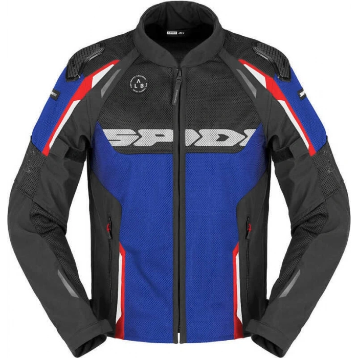 SPIDI RACE WARRIOR 2 NET YAZLIK CEKET SİYAH MAVİ