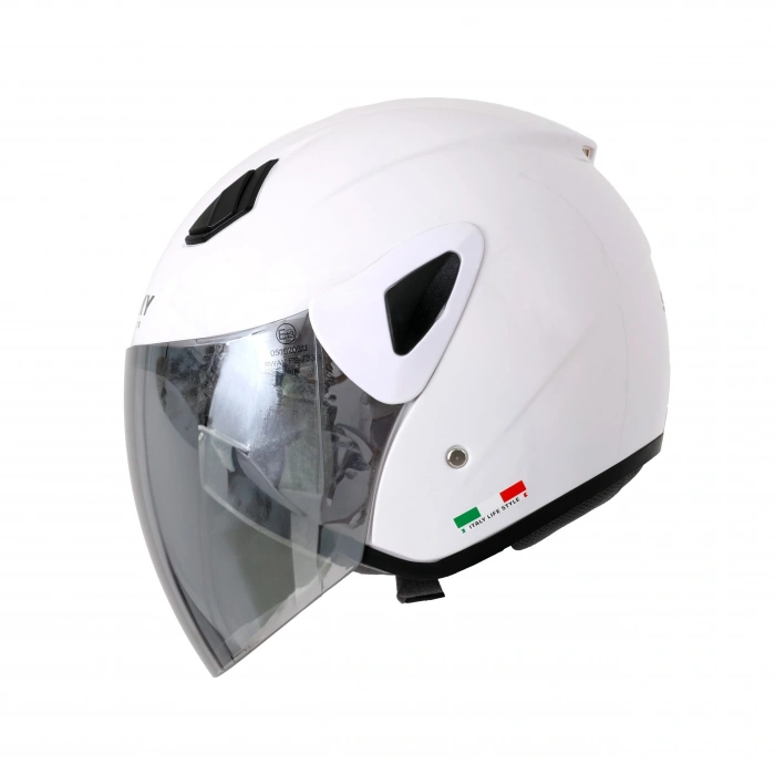 SWAY SW 700 White Yarım Kask