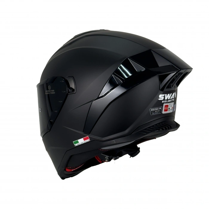 SWAY SW 867 Matt Black Full Face