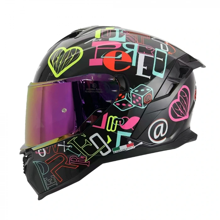 SWAY SW 867 PERİ Colorful Full Face