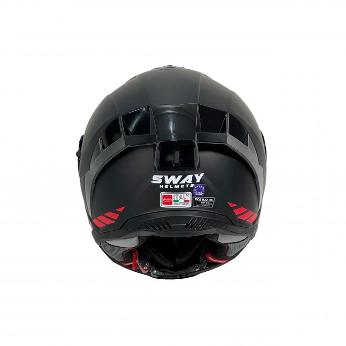 SWAY SW 867 RED STRIP Full Face
