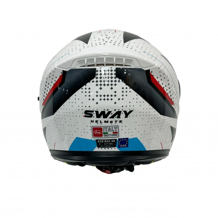 SWAY SW 917 FUSION White Black ÇENE AÇILIR