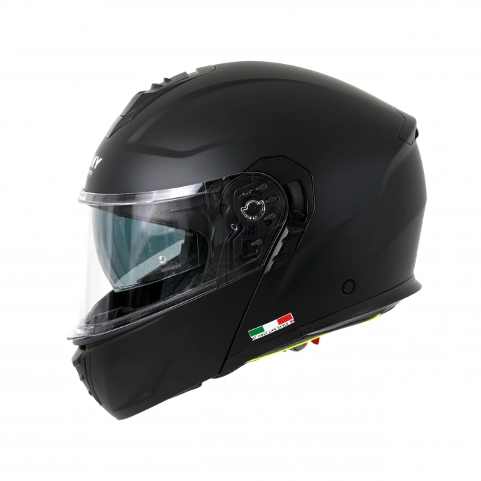 SWAY SW 917 Solid Matt Siyah Çene Açılır