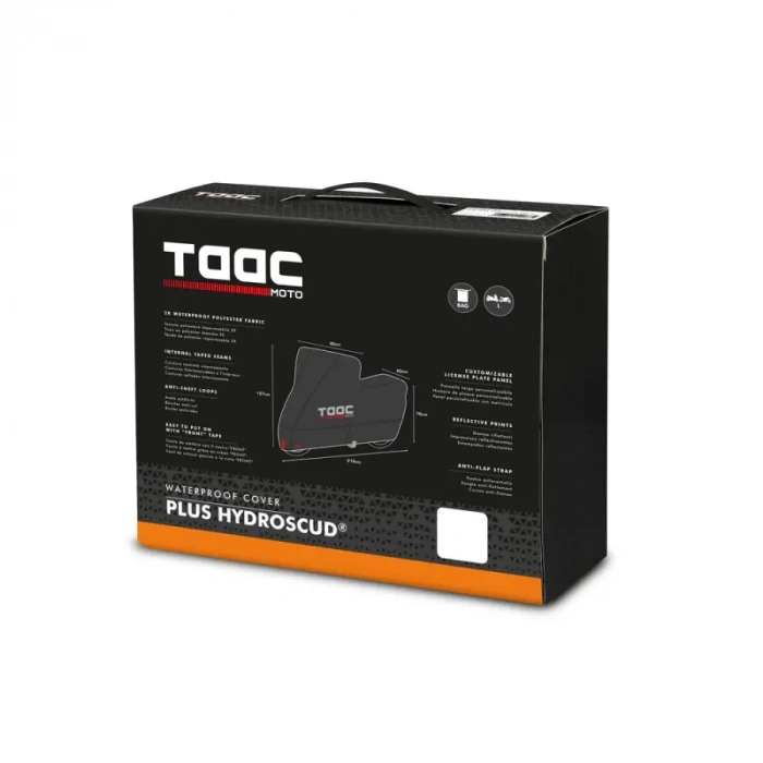 TAAC COVER PLUS HYDROSCUD® SU GEÇİRMEZ MOTOSİKLET BRANDASI SİYAH