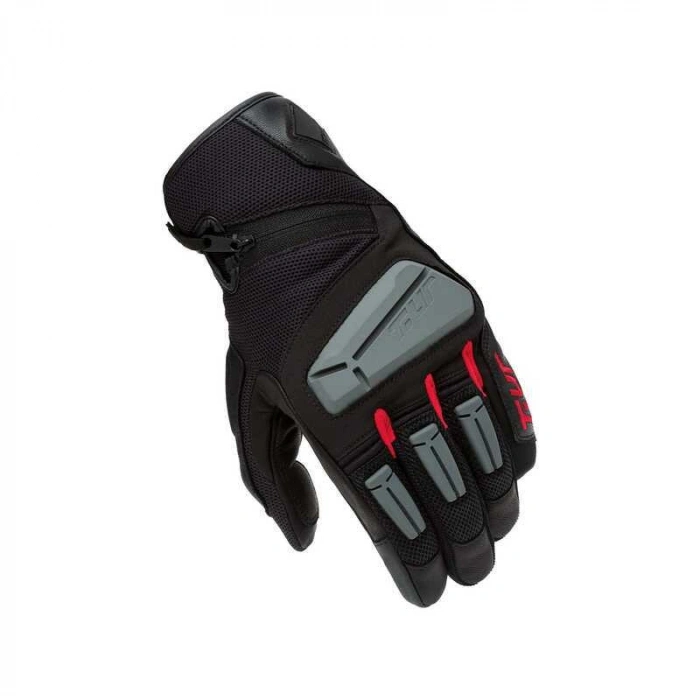 T.UR G-FOUR ELDİVEN SİYAH KIRMIZI