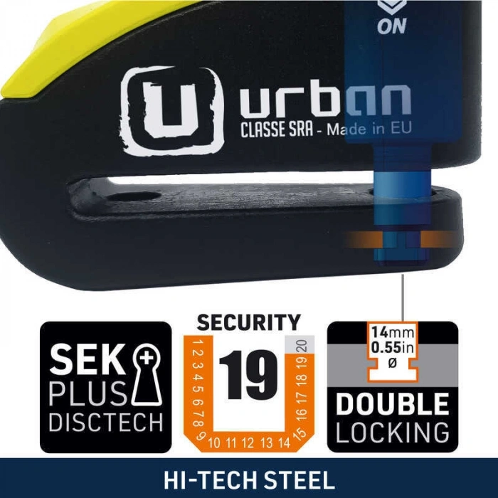 URBAN SECURITY 999 SRA SINIFI ALARMLI DİSK KİLİDİ