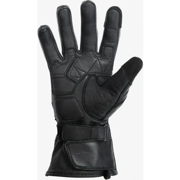 Venom Hakiki Deri Motosiklet Eldiveni VNP-660 Siyah