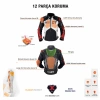 FORTE GT WIND PRO Kırmızı Beyaz Deri / Hörgüçlü