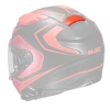 HJC F71 KASK ARKA HAVALANDIRMA METAL SİYAH