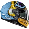 HJC F71 KASK MONKEY DJ MC23