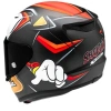 HJC RPHA12 KASK SHADOW THE HEDGEHOG MC1SF