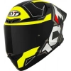 KYT TT-REVO KASK ELECTRON MATT SİYAH SARI