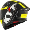 KYT TT-REVO KASK ELECTRON MATT SİYAH SARI