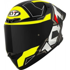 KYT TT-REVO KASK ELECTRON MATT SİYAH SARI