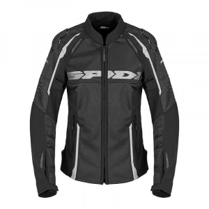 SPIDI RACE WARRIOR 2 NET LADY YAZLIK CEKET SİYAH BEYAZ