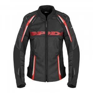 SPIDI RACE WARRIOR 2 NET LADY YAZLIK CEKET SİYAH KIRMIZI