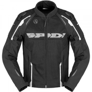 SPIDI RACE WARRIOR 2 NET YAZLIK CEKET SİYAH BEYAZ