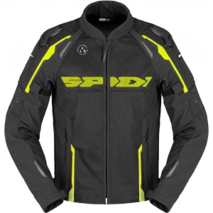 SPIDI RACE WARRIOR 2 NET YAZLIK CEKET SİYAH SARI