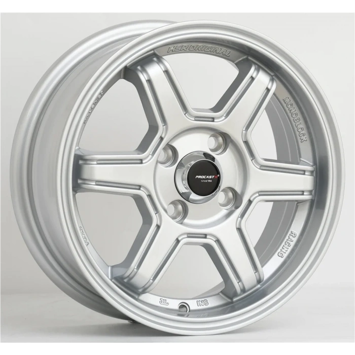 5.5 X 14 PRO-3089 4X100 ET36 73.1 SILVER