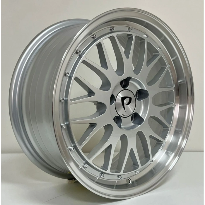 6.5X15 BK-3S215 4X100 ET35 73.1 SILVER+LIP MACHINED