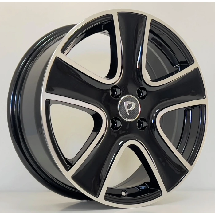 6.5X15 BK-720 4X100 ET40 60.1 BLACK MAC XL
