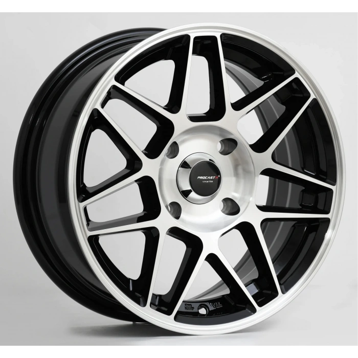 6X14 PRO-WL192 4X100 ET30 73.1 BLACK MACHINED