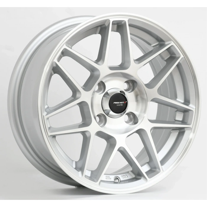 6X14 PRO-WL192 4X100 ET30 73.1 SILVER MACHINED