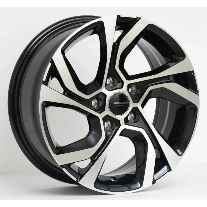 7X16 PRO-65229 5X114.3 ET40 66.1 BLACK MACHINED XL