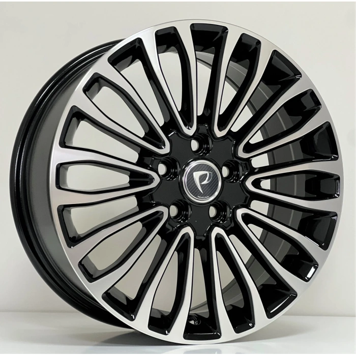 7X17 BKY-1158 5X108 ET50 63.4 BLACK MACHINED XL