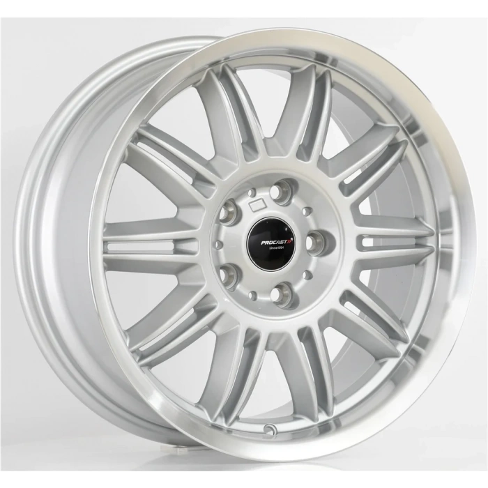 8.5 X 17 PRO-79073R 5X120 ET35 72.56 SILVER+LIP MACHINED XL