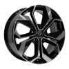 6.5X15 BK-5168 5X114.3 ET45 66.1 BLACK MAC XL