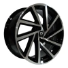 6.5 X 16 BK-5329 5X112 ET40 57.1 BLACK MACHINED XL