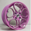 6.5X15 BK-3S1087 4X100 ET35 73.1 PINK MACHINED