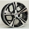 7X17 BKY-1206 4X108 ET28 65.1 BLACK MACHINED XL