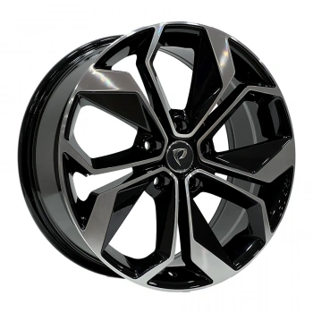 6.5X15 BK-5168 5X114.3 ET45 66.1 BLACK MAC XL