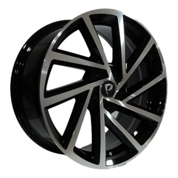 6.5 X 16 BK-5329 5X112 ET40 57.1 BLACK MACHINED XL