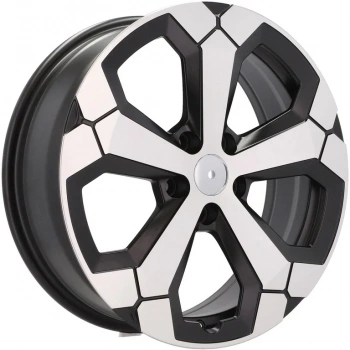 6.5 X 16 BKY-1274 5X114.3 ET40 66.1 BLACK MACHINED XL