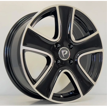 6.5X15 BK-720 4X100 ET40 60.1 BLACK MAC XL