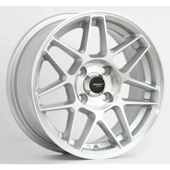 6X14 PRO-WL192 4X100 ET30 73.1 SILVER MACHINED