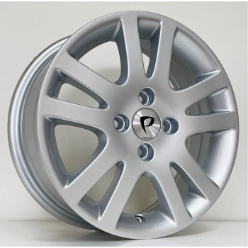 6X15 BK-5217 4X100 ET45 56.1 METAL SHINY SIL XL