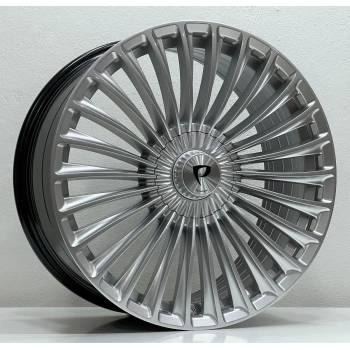 7.5X17 BK-3S198 5X112 ET35 66.6 HYPER SILVER XL
