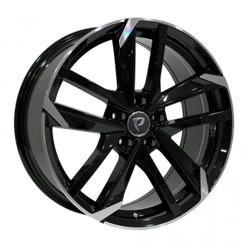 7X16 BK-5788 5X108 ET35 65.1 BLACK MACHINED XL