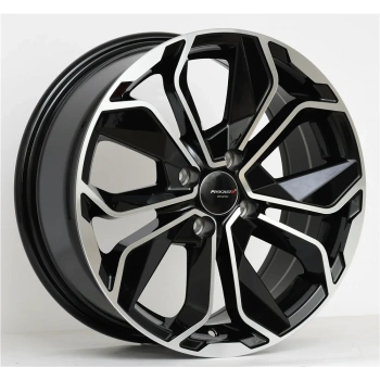 7X16 PRO-2019 4X100 ET37 60.1 BLACK MACHINED XL